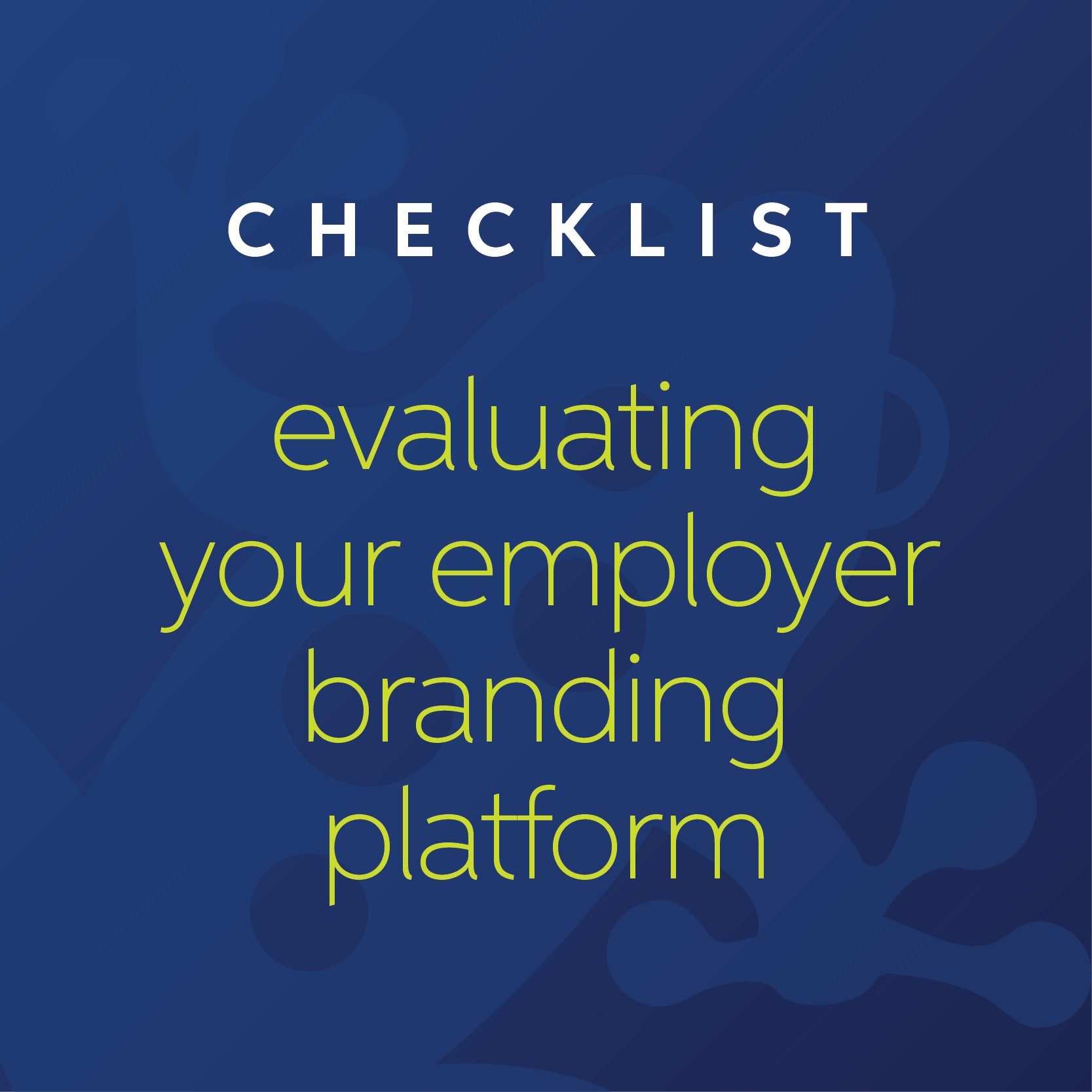 Employer Branding Checklist